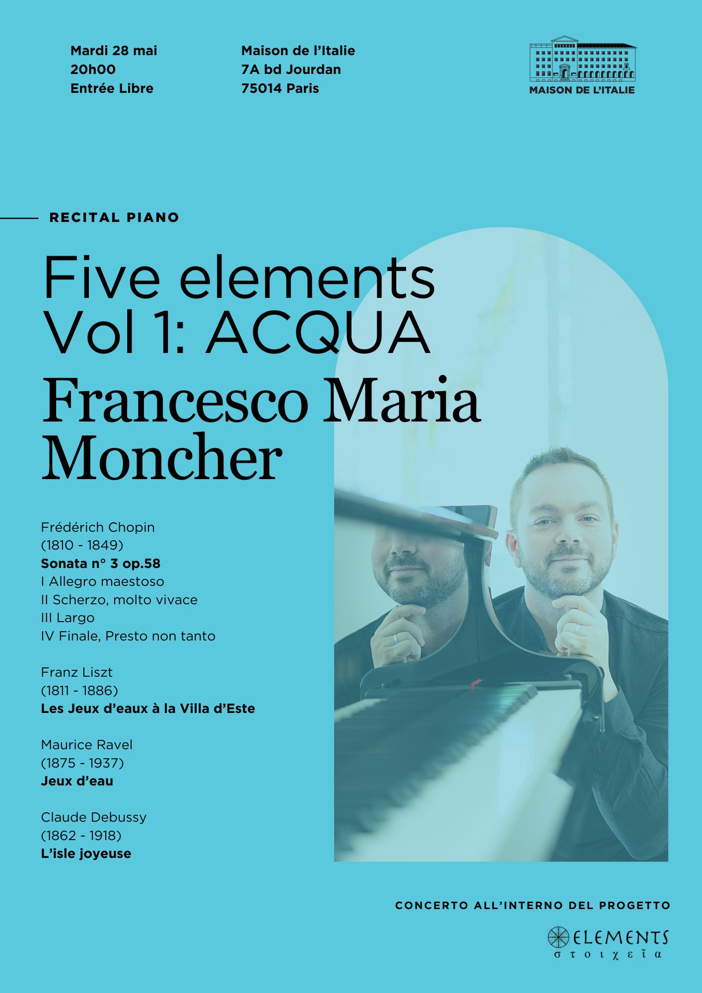 Francesco Maria Moncher en concert