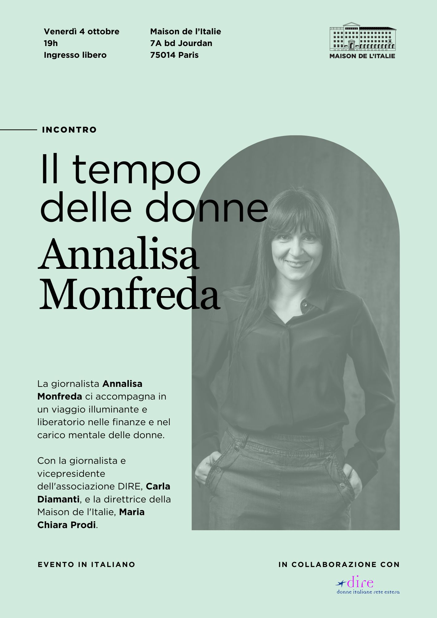 Il tempo delle donne – Annalisa Monfreda