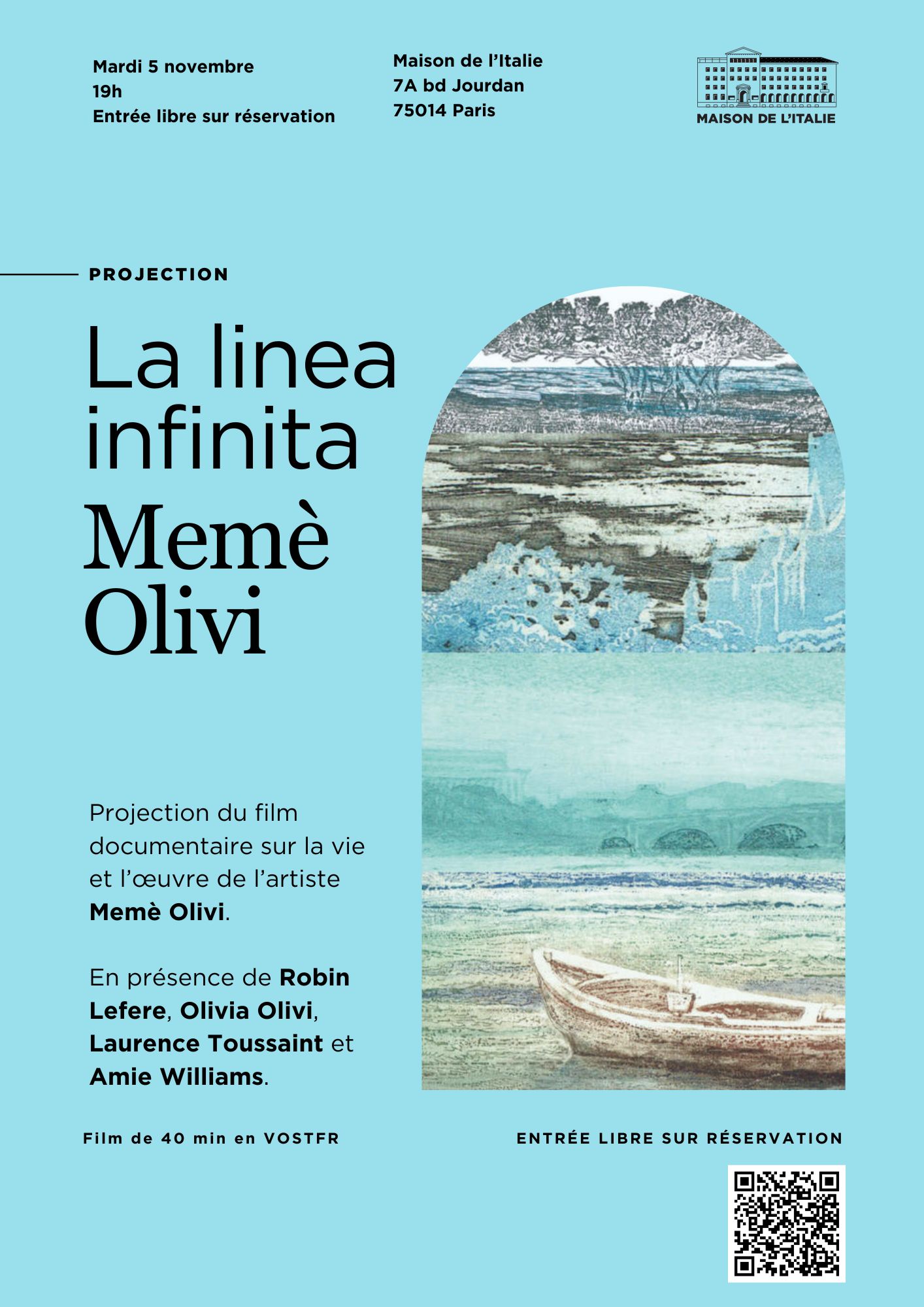 La linea infinita – Memè Olivi