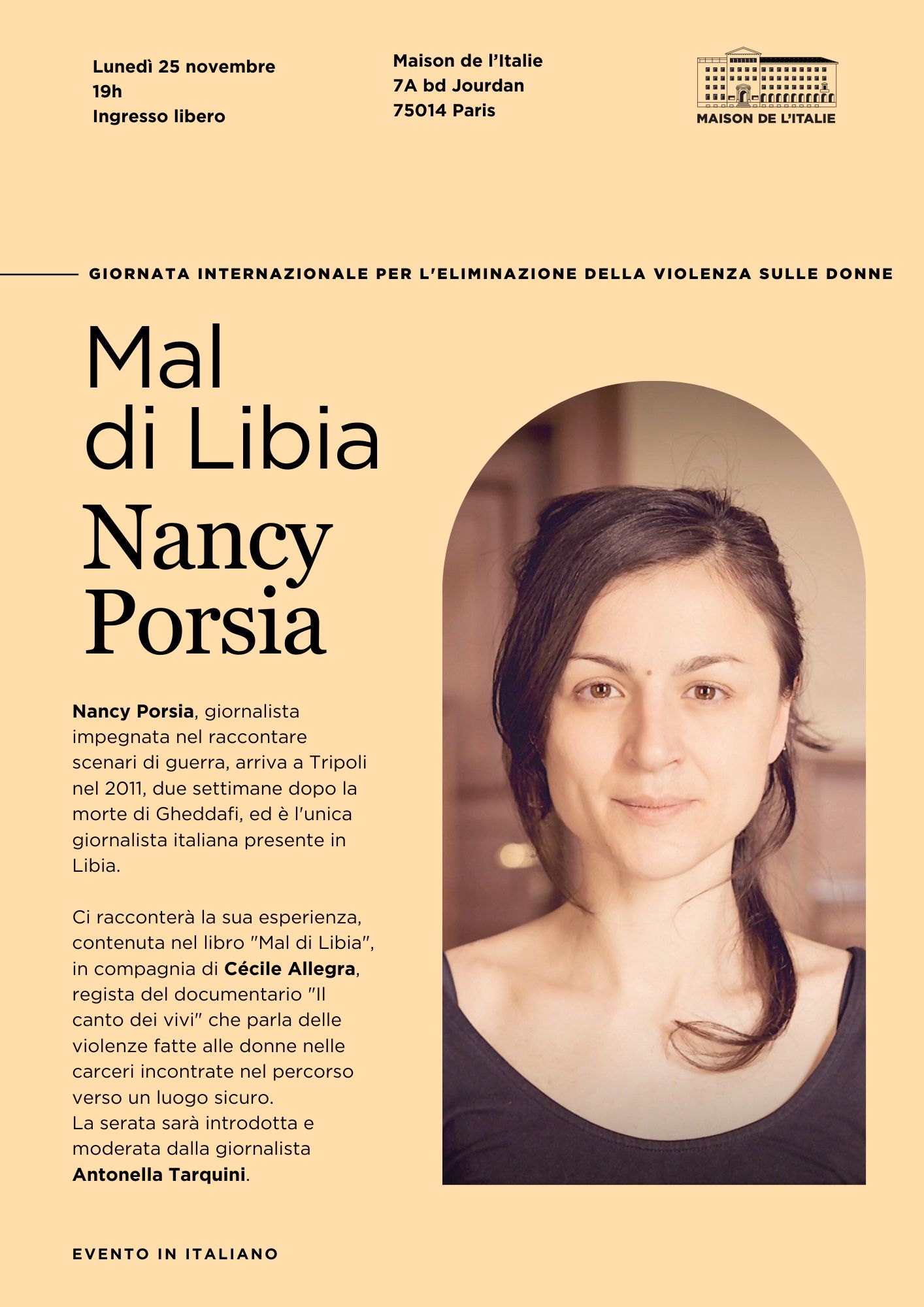 Mal di Libia – Nancy Porsia