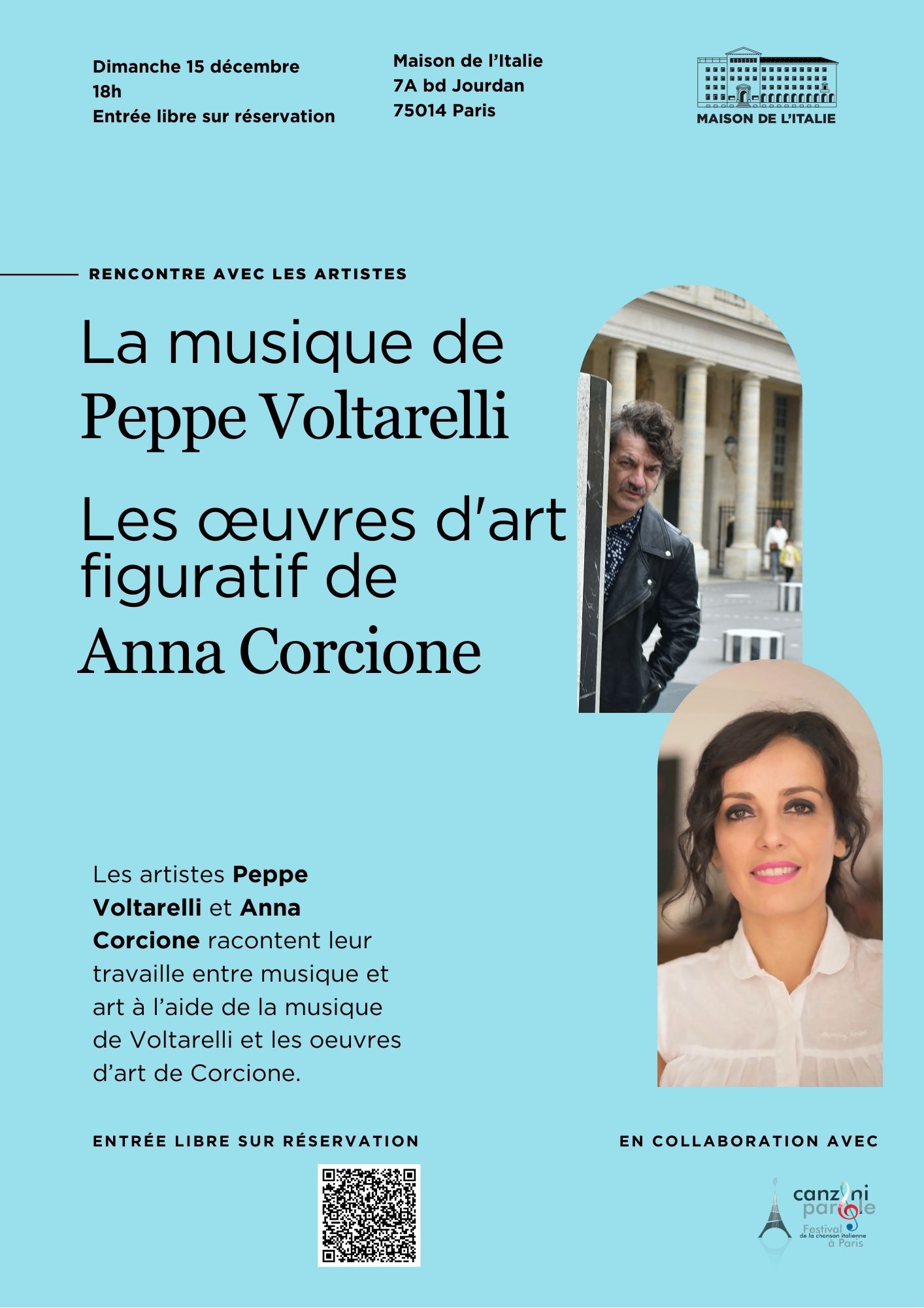 Peppe Voltarelli & Anna Corcione: rencontre en musique et images